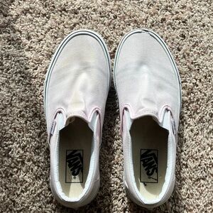 Vans Slip-On Sneakers in Pale Pink